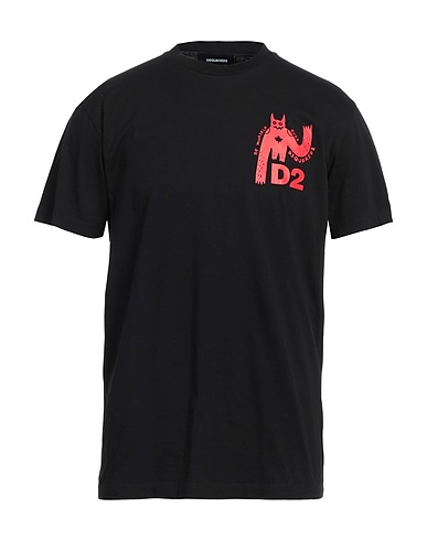 DSQUARED2 T-shirt Nero 100% Cotone