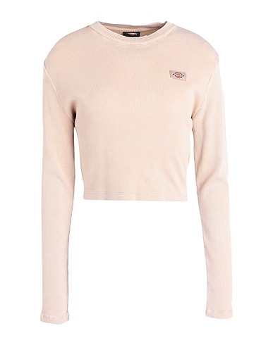 DICKIES Crop top Beige 100% Cotton