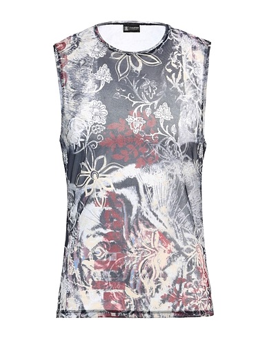 GRIGIO PERLA Vest Black 94% Polyamide, 6% Elastane