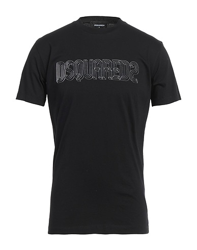 DSQUARED2 T-shirt Nero 100% Cotone