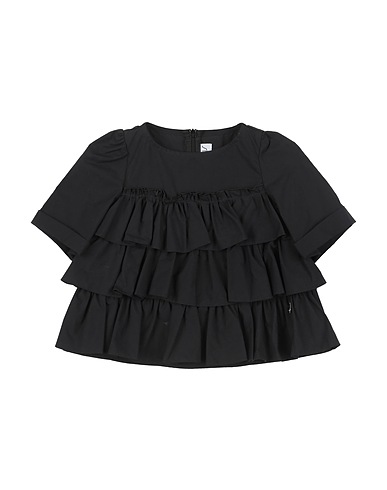 SIMONETTA Top Black 100% Cotton
