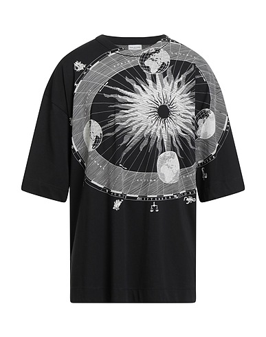 DRIES VAN NOTEN Oversize-T-Shirt Black 100% Cotton