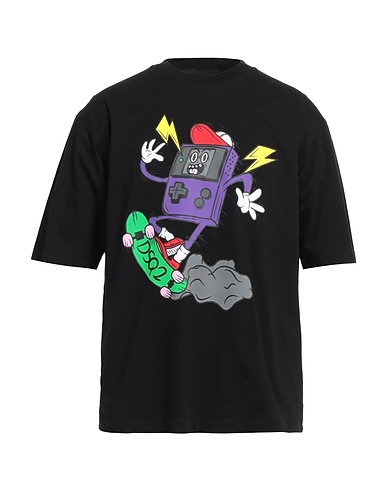 DSQUARED2 T-shirt Nero 100% Cotone