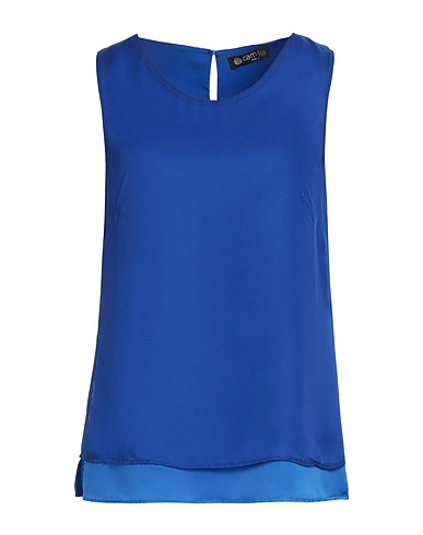 CAMILLA  Milano Top Bright blue 100% Polyester