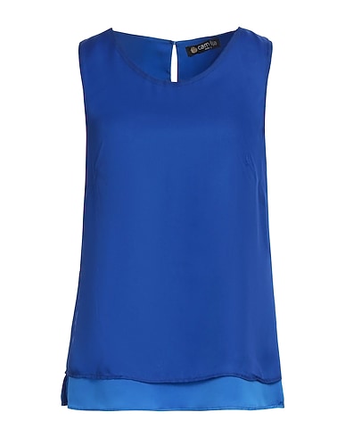 CAMILLA Milano Top BLU CHINA 100% Poliestere