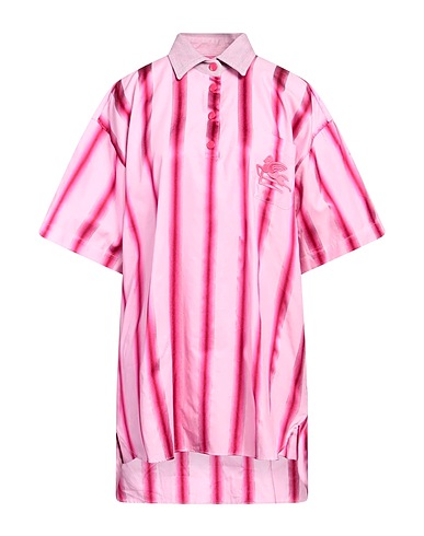 ETRO Short dress Fuchsia 71% Cotton, 26% Viscose, 3% Silk