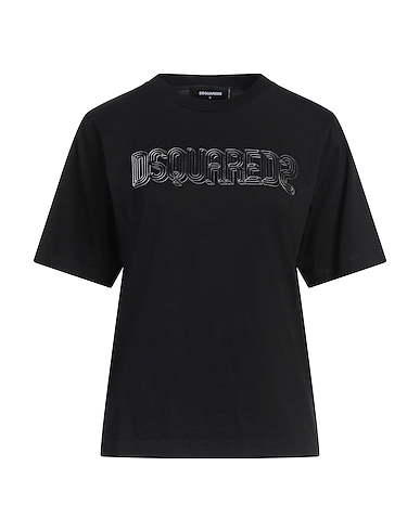 DSQUARED2 T-shirt Nero 100% Cotone