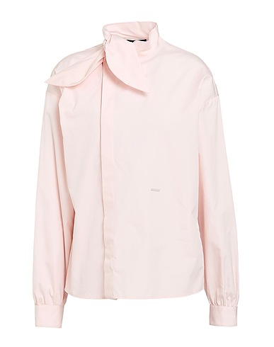 DSQUARED2 Solid colour shirts & blouses Light pink 100% Cotton
