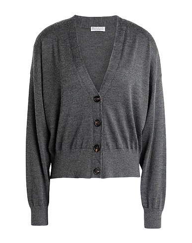 BRUNELLO CUCINELLI Cardigan Lead 70% Cashmere, 30% Silk