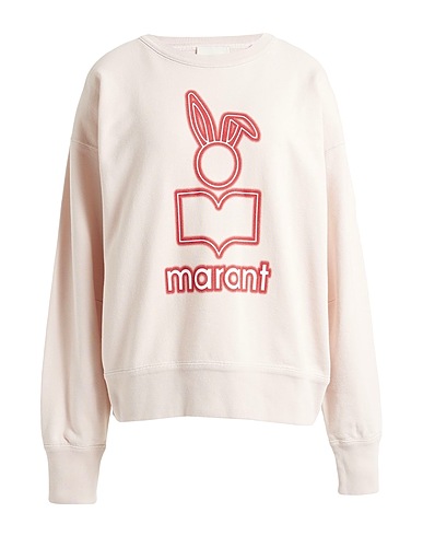 ISABEL MARANT Sweatshirt Light pink 88% Cotton, 12% Polyester