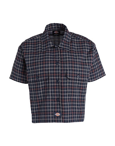 DICKIES Checked shirt SURRY SHIRT W OUTDOOR 
 Midnight blue 100% Cotton
