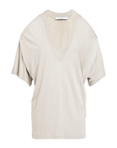 IRO T-shirt Grey 70% Viscose, 20% Polyamide, 10% Cashmere
