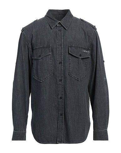 MARANT ÉTOILE Jeanshemd Grau 100% Baumwolle, Polyester