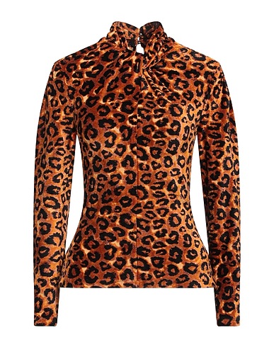 RABANNE Top Brown 95% Viscose, 5% Elastane