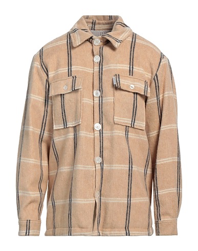 FAMILY FIRST Milano Checked shirt 50% Wool, 25% Acrylic, 20% Polyester, 5% Other Fibres
