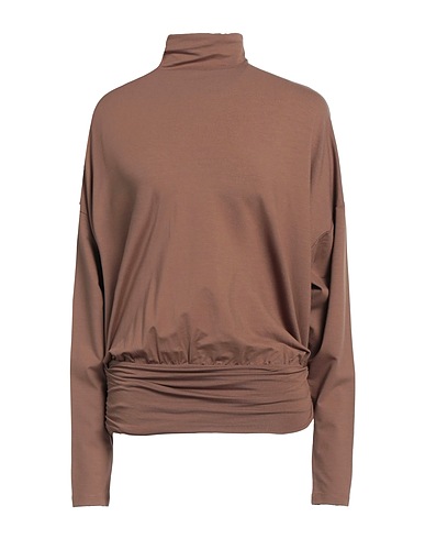 PINKO Top Khaki 95% Viscose, 5% Elastane