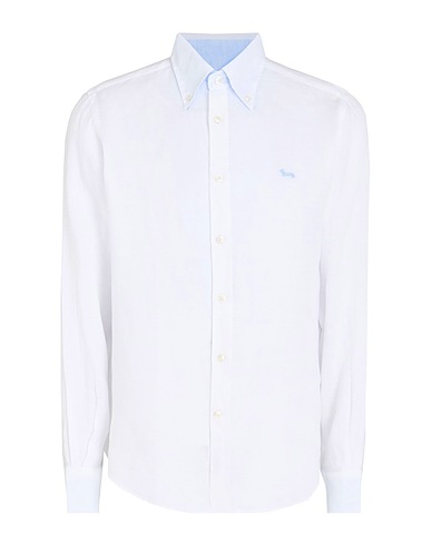 HARMONT & BLAINE Однотонная рубашка 100% Лен