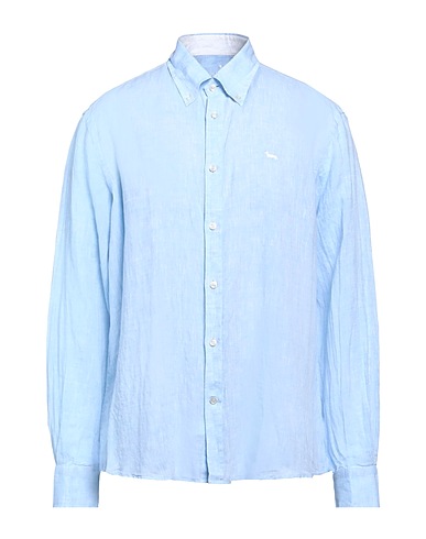 HARMONT & BLAINE Solid colour shirt 100% Linen