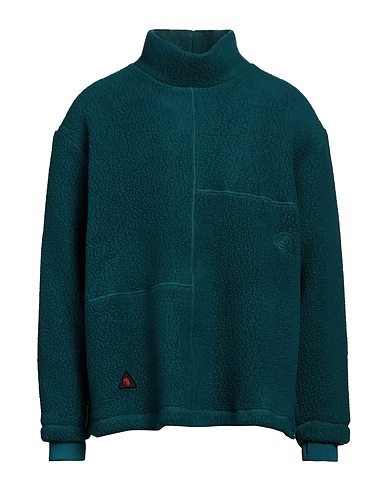 P.A.M. PERKS AND MINI Sweatshirt Deep teal 100% Recycled polyester, Nylon, Polyester