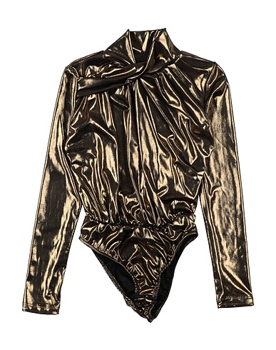 FUN & FUN TOPS & TEES COUTURE Bronze 95% Polyester, 5% Elastane