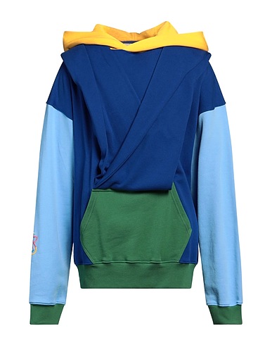 SHELTERSUIT Hooded track jacket  Blue 100% Cotton, Elastane