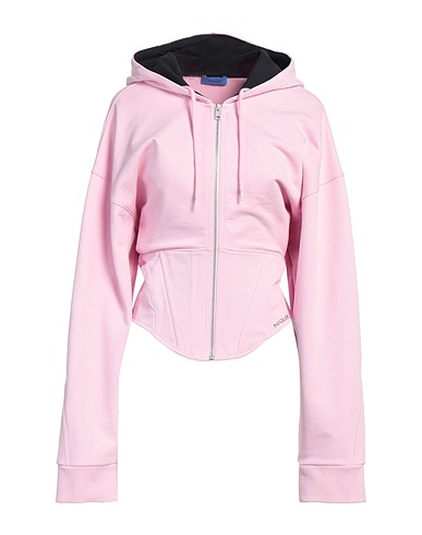 MUGLER Hoodie Rosa 100% Organische Baumwolle, Polyamid, Elastan
