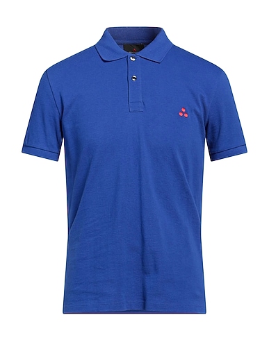 PEUTEREY Polo shirt Light blue 100% Cotton