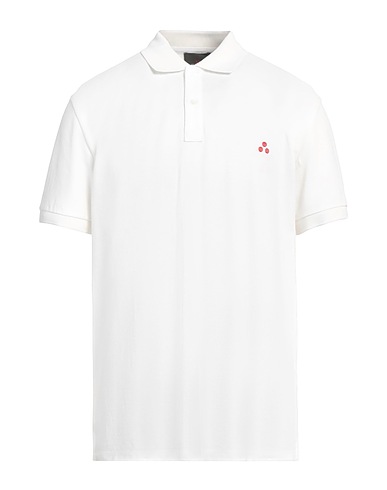 PEUTEREY Polo shirt White 100% Cotton