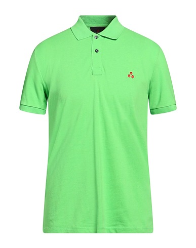 PEUTEREY Polo shirt Lime green 100% Cotton