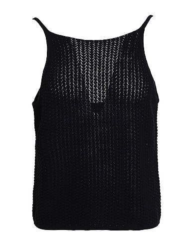 VERO MODA Top Black 100% Cotton