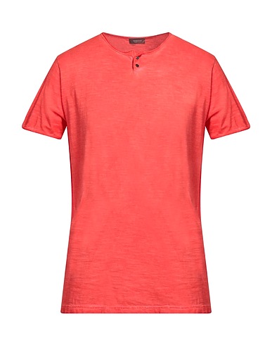 ROSSOPURO T-shirt Rosso 100% Cotone