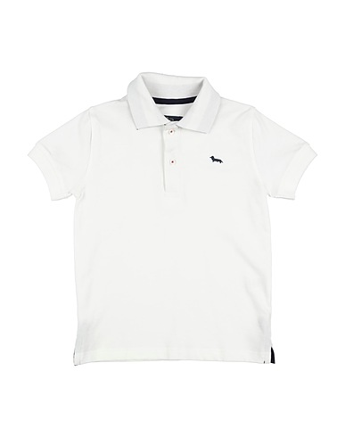 HARMONT & BLAINE Polo shirt White 100% Cotton
