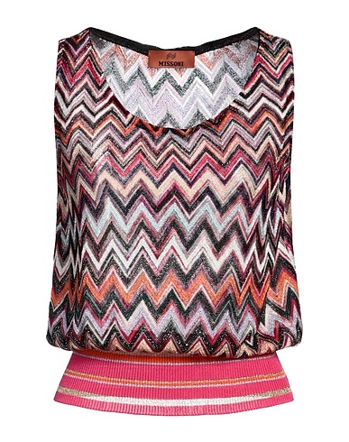MISSONI Top Fucsia 88% Viscosa, 12% Cupro