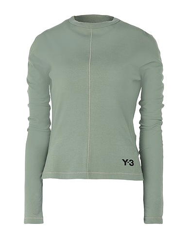 Y-3 Basic T-Shirt Sage green 100% Organic cotton