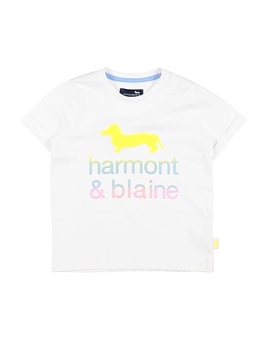 HARMONT & BLAINE T-shirt White 100% Organic cotton