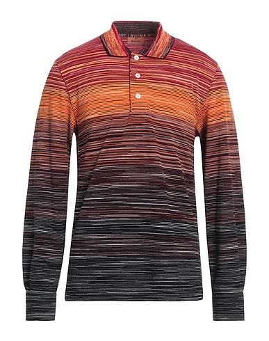 MISSONI Polo shirt Red 100% Cotton