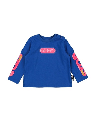 GCDS MINI T-shirt Bright blue 100% Cotton