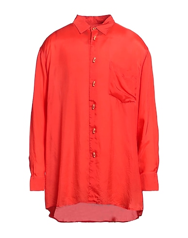 MAGLIANO Camicia tinta unita Rosso 100% Cupro