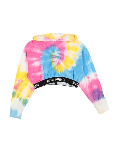PALM ANGELS Sweatshirt Fuchsia 100% Cotton, Elastane, Polyamide, Polyester
