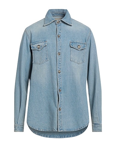 BAIA Camicia di jeans Blu 100% Cotone