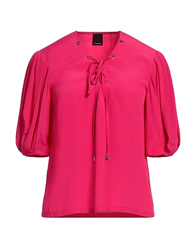 PINKO Top Fuchsia 70% Acetate, 30% Silk