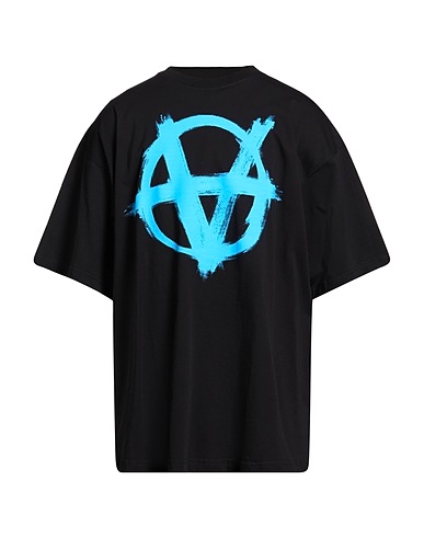 VETEMENTS Oversize-T-Shirt Black 100% Cotton