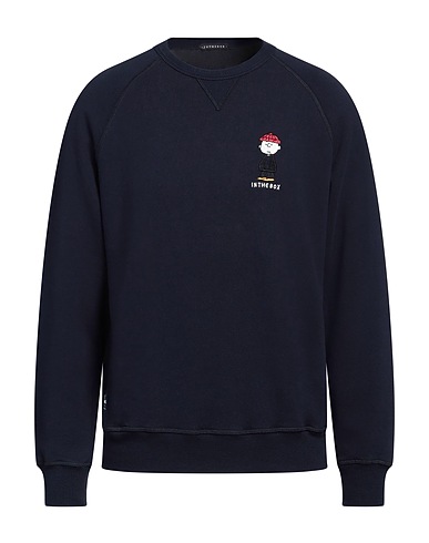 IN THE BOX Sweatshirt PEANUTS X IN THE BOX Midnight blue 100% Cotton