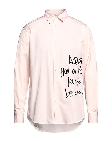DSQUARED2 Shirts Light pink 100% Cotton