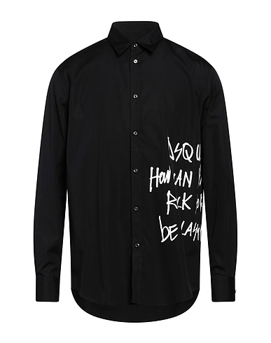 DSQUARED2 Shirts Black 100% Cotton