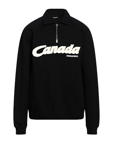 DSQUARED2 Sweatshirt Black 100% Cotton