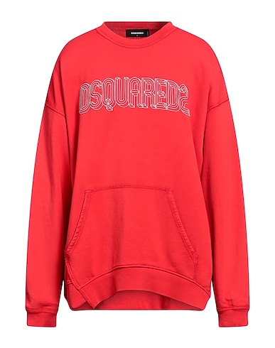 DSQUARED2 Sweatshirt Red 100% Cotton