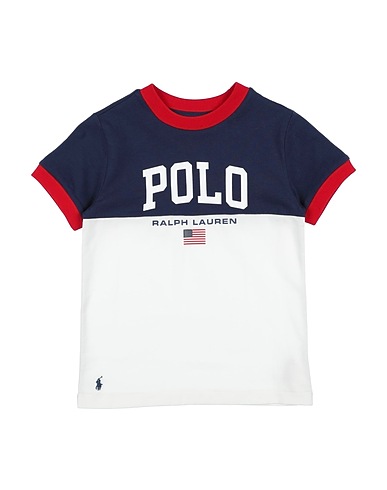 POLO RALPH LAUREN T-shirt Logo Heavyweight Cotton Jersey Tee
 Midnight blue 100% Cotton