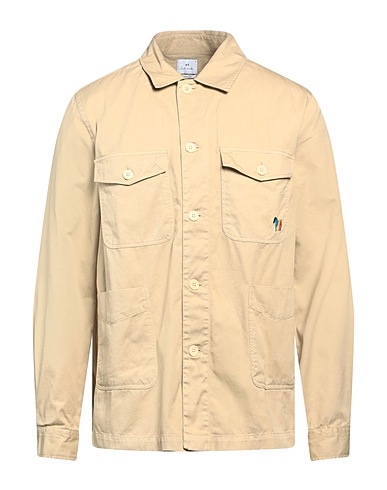 PS PAUL SMITH Solid colour shirt Beige 100% Cotton