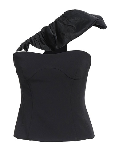 PINKO Top Nero 96% Poliestere, 4% Elastan